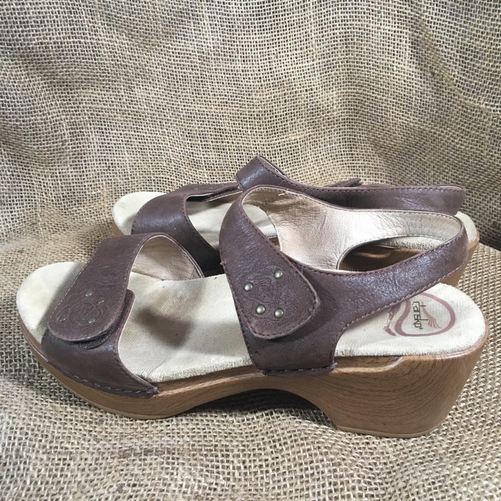 Dansko Floral Rose Professional Mary Jane clog